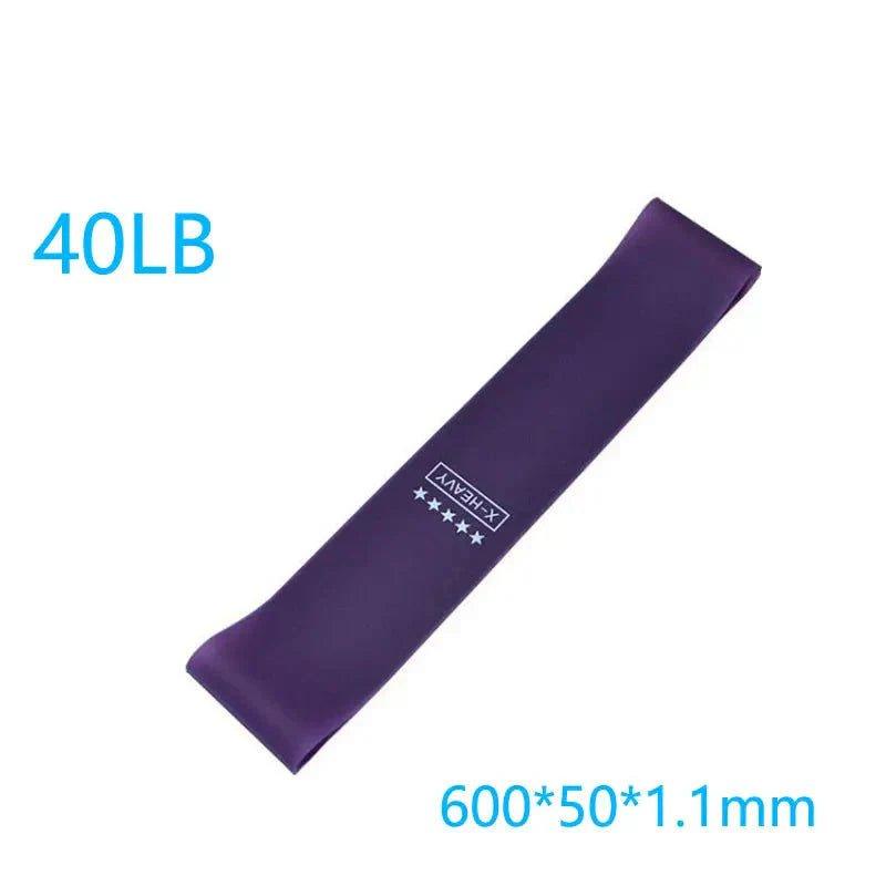 Elastic Resistance Bands Set for Yoga, Pilates, and Strength Training - 5 - Pack - PakVero