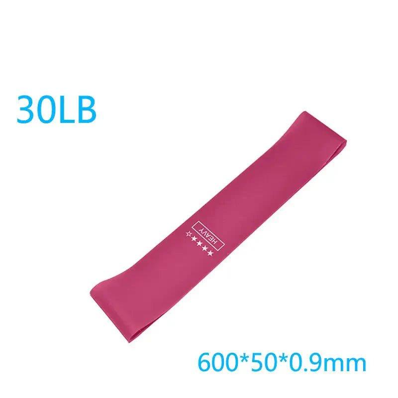 Elastic Resistance Bands Set for Yoga, Pilates, and Strength Training - 5 - Pack - PakVero