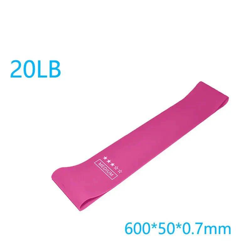 Elastic Resistance Bands Set for Yoga, Pilates, and Strength Training - 5 - Pack - PakVero
