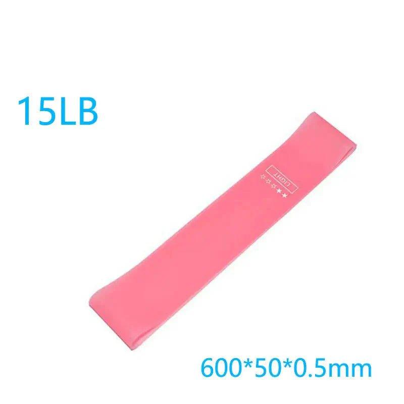 Elastic Resistance Bands Set for Yoga, Pilates, and Strength Training - 5 - Pack - PakVero