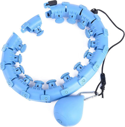 Weighted Hula Hoop – Adjustable Fit Hoop for Weight Loss - PakVero